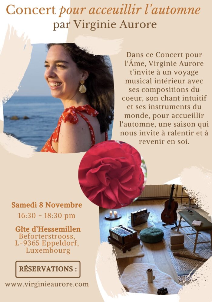 Concert d'Automne par Virginie Aurore